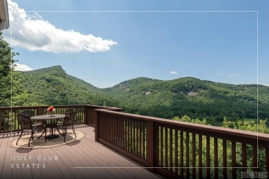 Perched high above Sapphire Valley, this stunning mountain on The Country Club of Sapphire Valley in North Carolina - for sale on GolfHomes.com, golf home, golf lot