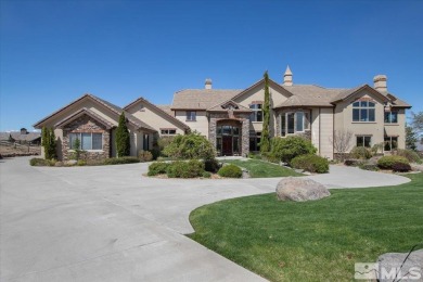 This luxurious custom-designed ArrowCreek estate sits on a 1 on ArrowCreek Golf Club - The Challenge in Nevada - for sale on GolfHomes.com, golf home, golf lot