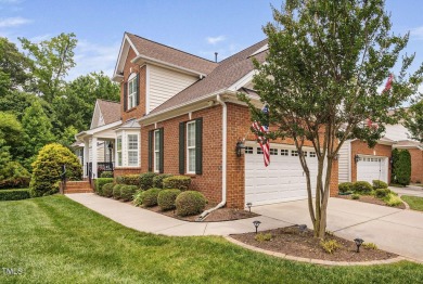 Stunning Carriage TH on wooded lot in Brier CC! Immaculately on Brier Creek Country Club in North Carolina - for sale on GolfHomes.com, golf home, golf lot