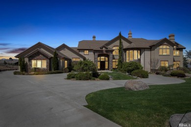This luxurious custom-designed ArrowCreek estate sits on a 1 on ArrowCreek Golf Club - The Challenge in Nevada - for sale on GolfHomes.com, golf home, golf lot