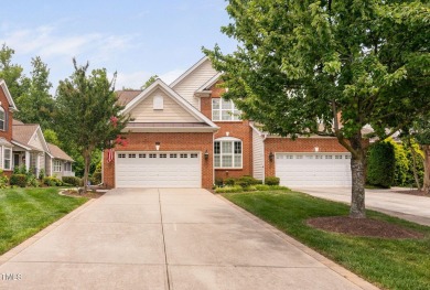Stunning Carriage TH on wooded lot in Brier CC! Immaculately on Brier Creek Country Club in North Carolina - for sale on GolfHomes.com, golf home, golf lot