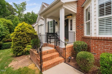 Stunning Carriage TH on wooded lot in Brier CC! Immaculately on Brier Creek Country Club in North Carolina - for sale on GolfHomes.com, golf home, golf lot