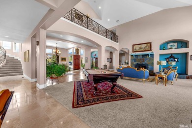 This luxurious custom-designed ArrowCreek estate sits on a 1 on ArrowCreek Golf Club - The Challenge in Nevada - for sale on GolfHomes.com, golf home, golf lot
