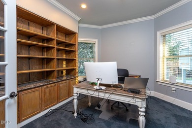 Designed for those who appreciate space with intention, this on Hasentree Club in North Carolina - for sale on GolfHomes.com, golf home, golf lot