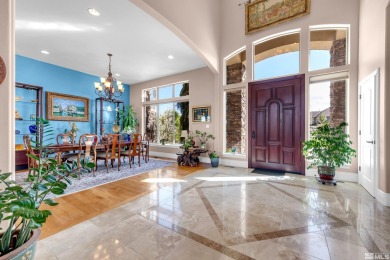 This luxurious custom-designed ArrowCreek estate sits on a 1 on ArrowCreek Golf Club - The Challenge in Nevada - for sale on GolfHomes.com, golf home, golf lot