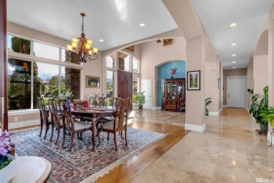 This luxurious custom-designed ArrowCreek estate sits on a 1 on ArrowCreek Golf Club - The Challenge in Nevada - for sale on GolfHomes.com, golf home, golf lot
