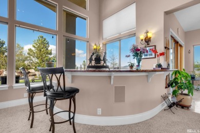 This luxurious custom-designed ArrowCreek estate sits on a 1 on ArrowCreek Golf Club - The Challenge in Nevada - for sale on GolfHomes.com, golf home, golf lot