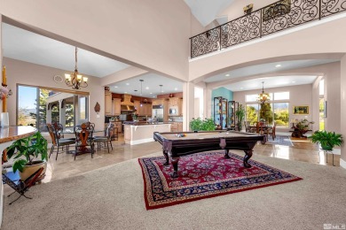This luxurious custom-designed ArrowCreek estate sits on a 1 on ArrowCreek Golf Club - The Challenge in Nevada - for sale on GolfHomes.com, golf home, golf lot