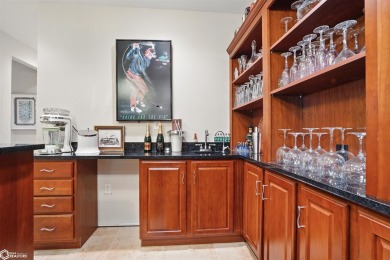 Nestled within an exclusive gated golf course community, this on Spirit Hollow Golf Course in Iowa - for sale on GolfHomes.com, golf home, golf lot