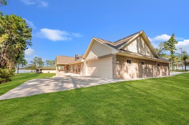 Serenity meets sophistication in this stunning waterfront on Rayburn Country Club in Texas - for sale on GolfHomes.com, golf home, golf lot