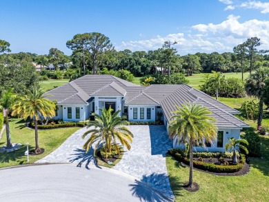 Meet elegance and sophistication with this, one of a kind, brand on St. Lucie Trail Golf Club in Florida - for sale on GolfHomes.com, golf home, golf lot