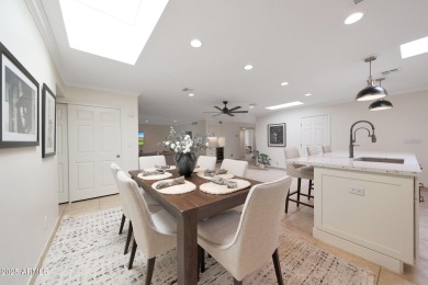 Light pours in, walls pushed back, and life flows indoors to out on McCormick Ranch Golf Club in Arizona - for sale on GolfHomes.com, golf home, golf lot