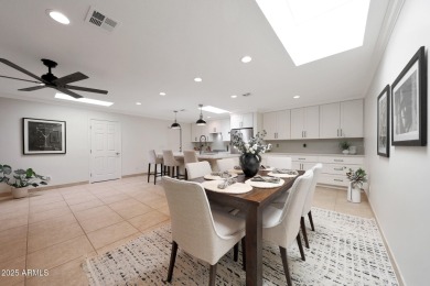 Light pours in, walls pushed back, and life flows indoors to out on McCormick Ranch Golf Club in Arizona - for sale on GolfHomes.com, golf home, golf lot