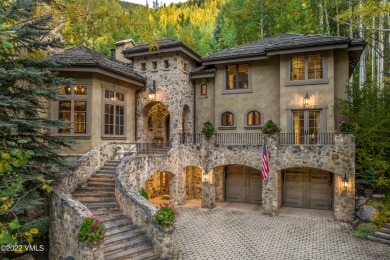 Situated on a tranquil cul de sac within a mature stand of on Vail Golf Club in Colorado - for sale on GolfHomes.com, golf home, golf lot