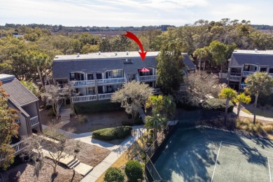 Well maintained, second floor condo overlooking the tennis on The Seabrook Island Club in South Carolina - for sale on GolfHomes.com, golf home, golf lot