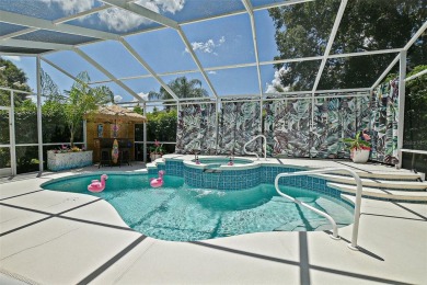RARELY AVAILABLE POOL (SALTWATER W/HOT TUB) HOME IN WONDERFUL on Eagle Ridge At Spruce Creek Country Club in Florida - for sale on GolfHomes.com, golf home, golf lot