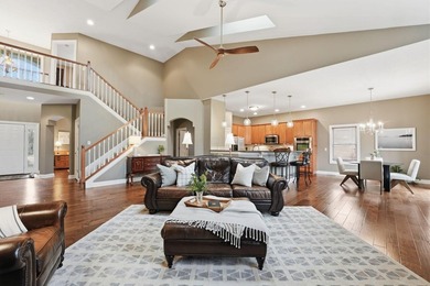 Stunning Powell 4-bedroom home with 2 full and 2 half baths on Kinsale Golf and Fitness Club in Ohio - for sale on GolfHomes.com, golf home, golf lot