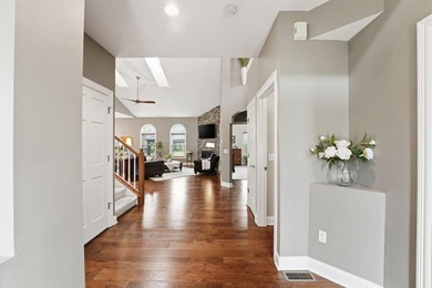 Stunning Powell 4-bedroom home with 2 full and 2 half baths on Kinsale Golf and Fitness Club in Ohio - for sale on GolfHomes.com, golf home, golf lot