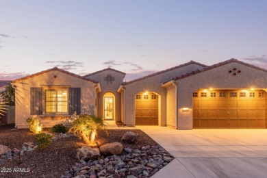 This beautiful, Nearly New, Solaris model is located on the on Tuscany Falls At Pebble Creek in Arizona - for sale on GolfHomes.com, golf home, golf lot