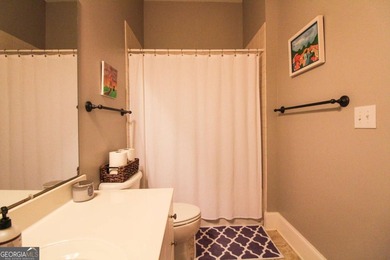 You won't beat the big water views at this beautiful move in on The Golf Club at Cuscowilla in Georgia - for sale on GolfHomes.com, golf home, golf lot