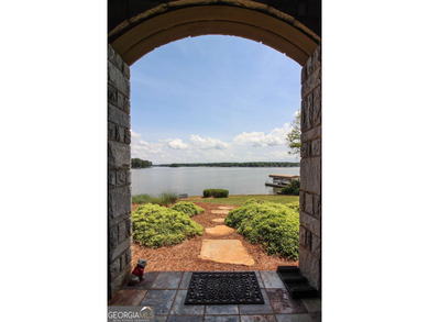 You won't beat the big water views at this beautiful move in on The Golf Club at Cuscowilla in Georgia - for sale on GolfHomes.com, golf home, golf lot