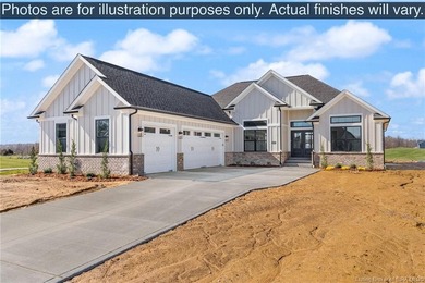 Open House Sunday 2-4 p.m. Stunning CALLEIGH plan by Discovery on Champions Pointe Golf Course in Indiana - for sale on GolfHomes.com, golf home, golf lot