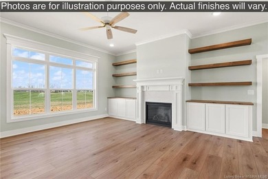 Open House Sunday 2-4 p.m. Stunning CALLEIGH plan by Discovery on Champions Pointe Golf Course in Indiana - for sale on GolfHomes.com, golf home, golf lot