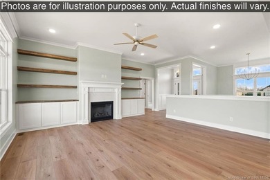 Open House Sunday 2-4 p.m. Stunning CALLEIGH plan by Discovery on Champions Pointe Golf Course in Indiana - for sale on GolfHomes.com, golf home, golf lot