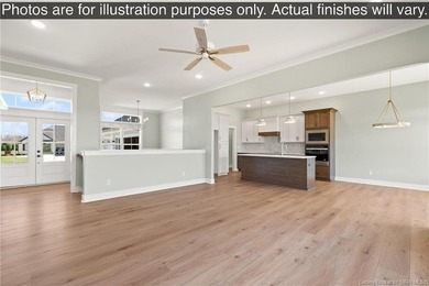 Open House Sunday 2-4 p.m. Stunning CALLEIGH plan by Discovery on Champions Pointe Golf Course in Indiana - for sale on GolfHomes.com, golf home, golf lot