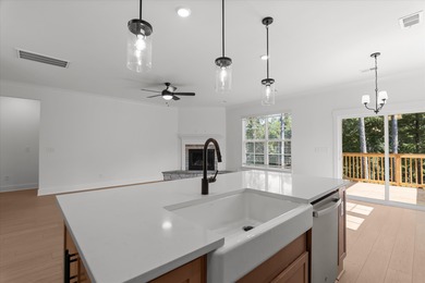 Discover Southern elegance in this exquisite Wescott Elevation A on Woodside Plantation Country Club in South Carolina - for sale on GolfHomes.com, golf home, golf lot