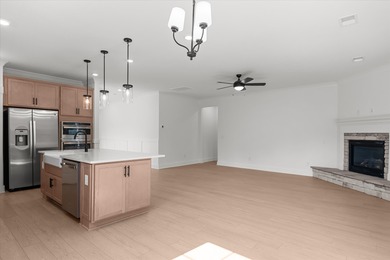 Discover Southern elegance in this exquisite Wescott Elevation A on Woodside Plantation Country Club in South Carolina - for sale on GolfHomes.com, golf home, golf lot