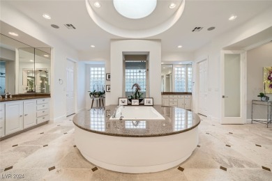 Step into the dramatic vaulted ceilings w/rotunda entryway & on Red Rock Country Club in Nevada - for sale on GolfHomes.com, golf home, golf lot