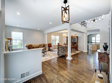 Open and airy 3 bedroom 2 1/2 bath Dunbar model patio home in on Battleground Country Club in New Jersey - for sale on GolfHomes.com, golf home, golf lot