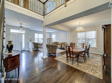 Open and airy 3 bedroom 2 1/2 bath Dunbar model patio home in on Battleground Country Club in New Jersey - for sale on GolfHomes.com, golf home, golf lot