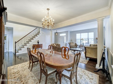 Open and airy 3 bedroom 2 1/2 bath Dunbar model patio home in on Battleground Country Club in New Jersey - for sale on GolfHomes.com, golf home, golf lot