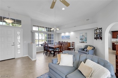 Beautifully remodeled pool home with stunning lake and golf on Burnt Store Golf Club in Florida - for sale on GolfHomes.com, golf home, golf lot