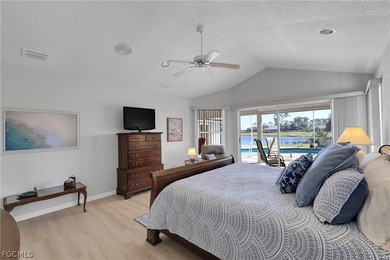 Beautifully remodeled pool home with stunning lake and golf on Burnt Store Golf Club in Florida - for sale on GolfHomes.com, golf home, golf lot