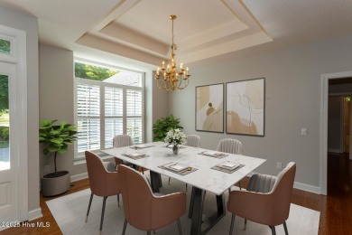 This charming, all-brick, single-level golf-front home is on Longleaf Golf and Country Club in North Carolina - for sale on GolfHomes.com, golf home, golf lot