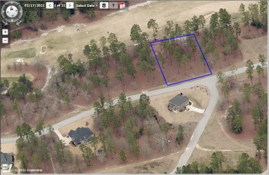 This residential lot is generously sized with a view of the 10th on Midland Valley Country Club in South Carolina - for sale on GolfHomes.com, golf home, golf lot