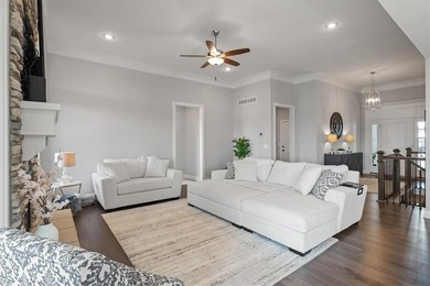 Stunning reverse 1.5-story home filled with natural light from on Shawnee Golf and Country Club in Kansas - for sale on GolfHomes.com, golf home, golf lot