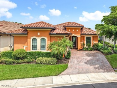 Exquisite Lake & Golf Course Estate in Porto Romano at Miromar on Miromar Lakes Golf Club in Florida - for sale on GolfHomes.com, golf home, golf lot