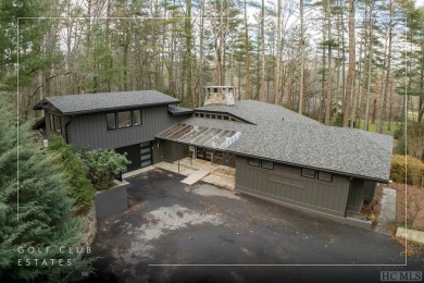 Located in Golf Club Estates, this modern residence, masterfully on The Country Club of Sapphire Valley in North Carolina - for sale on GolfHomes.com, golf home, golf lot