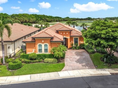 Exquisite Lake & Golf Course Estate in Porto Romano at Miromar on Miromar Lakes Golf Club in Florida - for sale on GolfHomes.com, golf home, golf lot