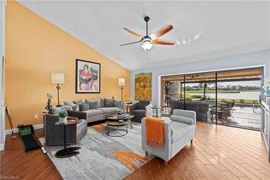 Unexpected and full of wonder, this refined 3-bedroom plus den on The Forest Country Club in Florida - for sale on GolfHomes.com, golf home, golf lot