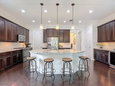 Exquisite Lake & Golf Course Estate in Porto Romano at Miromar on Miromar Lakes Golf Club in Florida - for sale on GolfHomes.com, golf home, golf lot