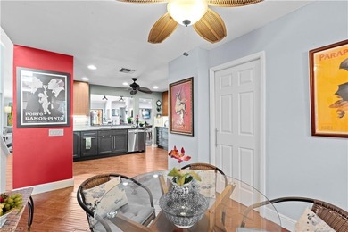 Unexpected and full of wonder, this refined 3-bedroom plus den on The Forest Country Club in Florida - for sale on GolfHomes.com, golf home, golf lot