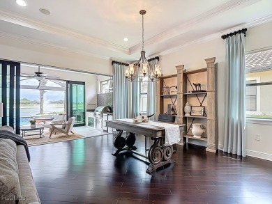 Exquisite Lake & Golf Course Estate in Porto Romano at Miromar on Miromar Lakes Golf Club in Florida - for sale on GolfHomes.com, golf home, golf lot