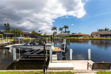 Waterfront Elegance with Desirable Southern Exposure and a New on Twin Isles Country Club in Florida - for sale on GolfHomes.com, golf home, golf lot