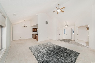 Highly sought after free standing villa on fairway 9 in Eagle on Eagle Glen Golf Club in Indiana - for sale on GolfHomes.com, golf home, golf lot