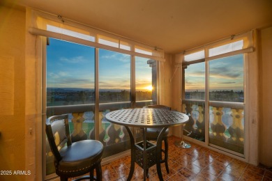 BREATHTAKING SUNRISE VIEWS from every room in this very unique on Scottsdale Shadows in Arizona - for sale on GolfHomes.com, golf home, golf lot